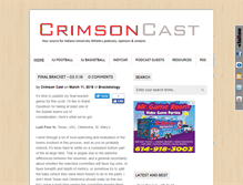 Tablet Screenshot of crimsoncast.com